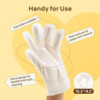 Waterless Pet Grooming Gloves – No-Rinse, Aloe & Oat Infused