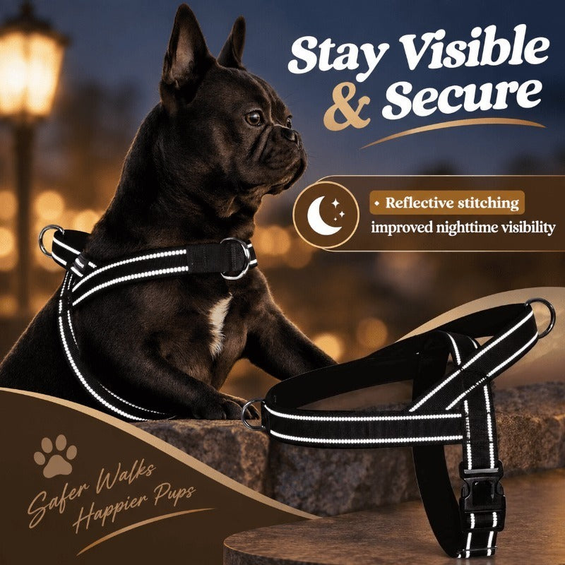No-Pull Dog Harness – Front-Clip Training Harness for Strong Pullers