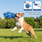 Interactive Flying Fetch Dog Ball – Fun, Fast & Engaging Toy for Energetic Dogs
