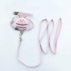 Adjustable Bee-Themed Pet Harness & Leash Set for Cats and Small Dogs