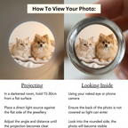 Personalized Pet Photo Projection Keepsake Bracelet