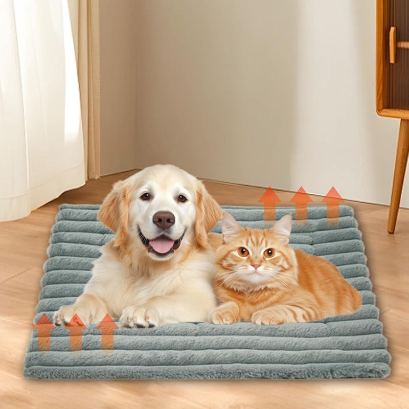 Self-Warming Pet Bed for Dogs & Cats – No Electricity Needed