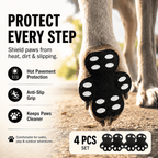 Anti-Slip Dog Paw Grips – Reusable Silicone Traction Pads for Hard Floors