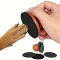Gentle Grip Pet Nail File – Quiet Wooden Nail Buffer for Dogs & Cats