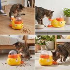 Interactive Cat Food Puzzle Toy — Slow Feed & Mental Stimulation Dispenser