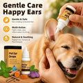 Gentle Pet Ear Relief Drops for Dogs & Cats