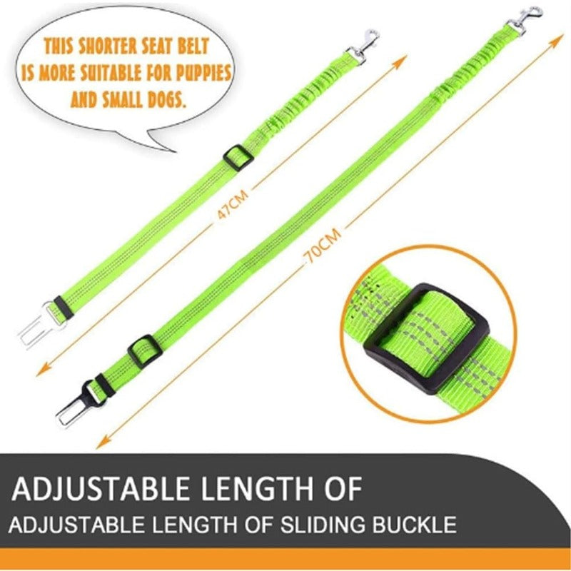 Adjustable Dog Car Seat Belt – Safe, Universal, Easy to Install