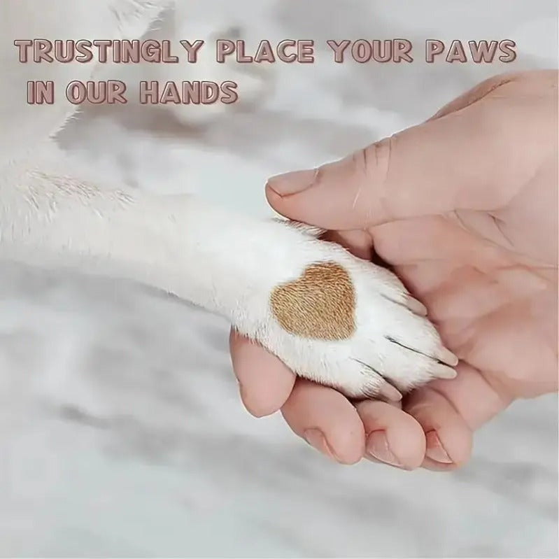 Gentle Grip Pet Nail File – Quiet Wooden Nail Buffer for Dogs & Cats
