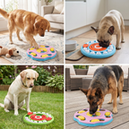 Interactive Dog Food Puzzle Toy — Mental Stimulation & Slow-Feeding Treat Dispenser