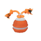 Durable Dog Play Ball with Motion Sensor & Tug Rope – Vet-Approved Colors