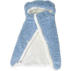 Bear-Ear Pet Cape Blanket – Cozy Wearable Dog & Cat Blanket with Snap Closure