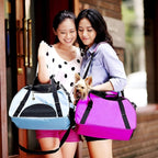 Foldable Airline-Approved Soft-Sided Pet Carrier Bag for Cats & Small Dogs