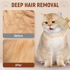 🔥 Self-Cleaning Pet Flea Comb & Grooming Brush for Dogs & Cats