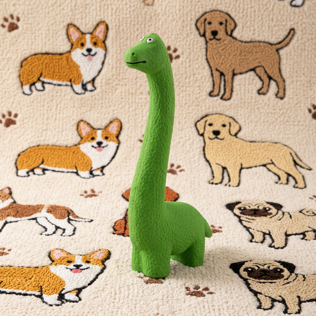 XXL Durable Teeth-Cleaning Latex Dog Chew Toy
