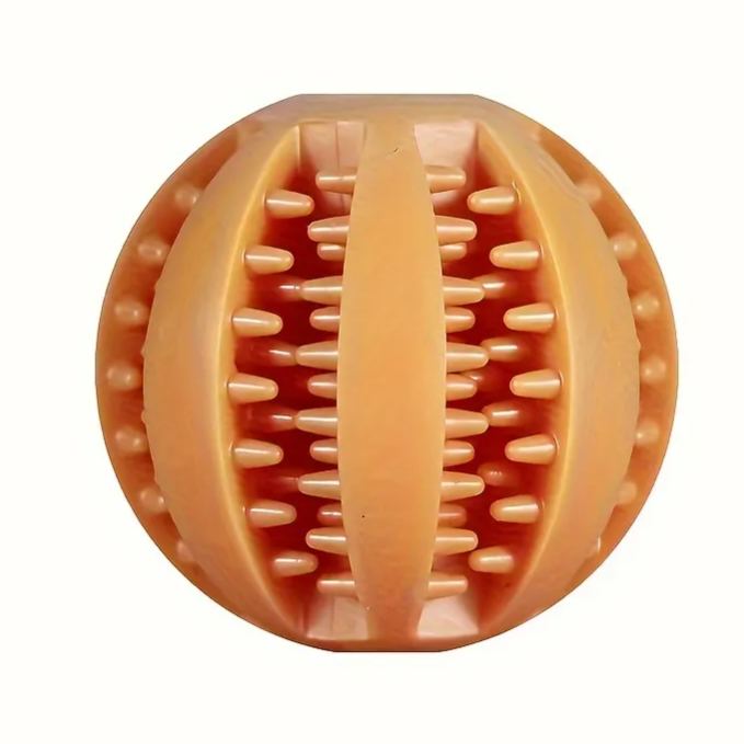 Interactive Dog Treat Ball – Rolling Puzzle Toy for Mental Stimulation & Slow Feeding