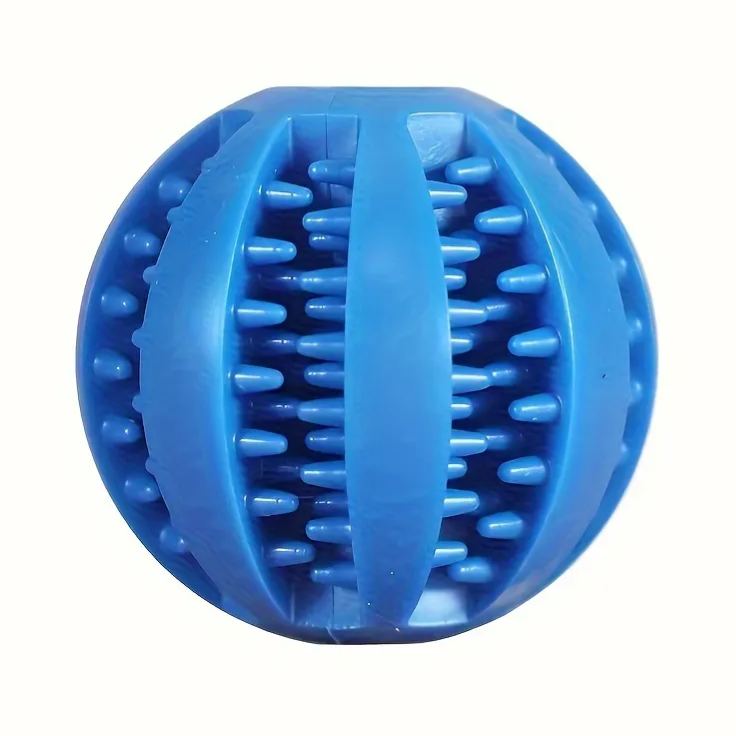 Interactive Dog Treat Ball – Rolling Puzzle Toy for Mental Stimulation & Slow Feeding
