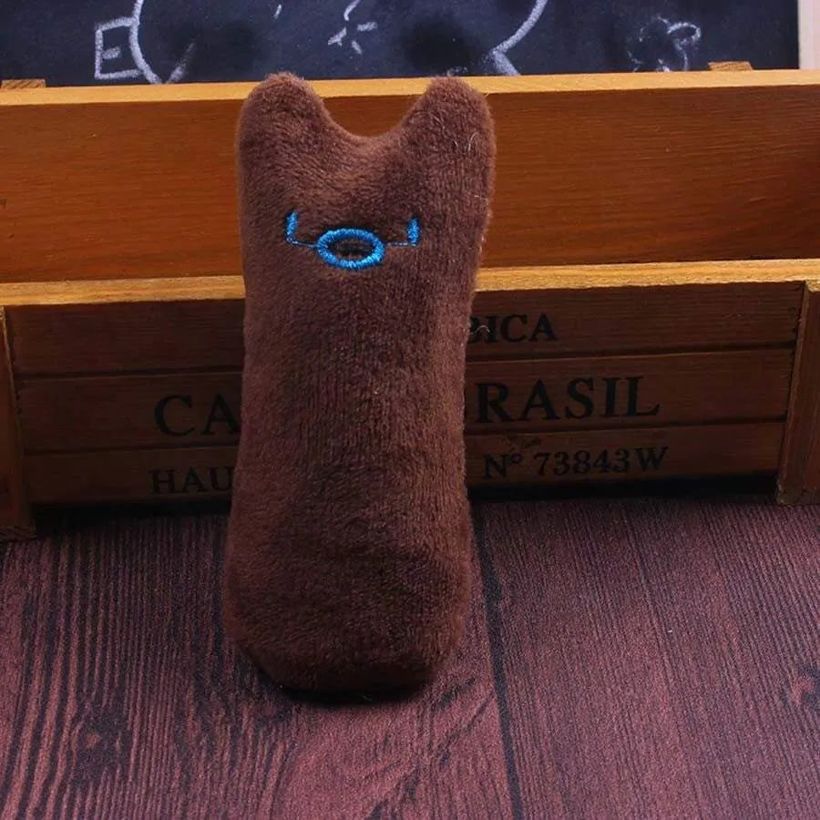 Adorable Cartoon Catnip Toy – Soft Plush Chew & Play Toy for Cats