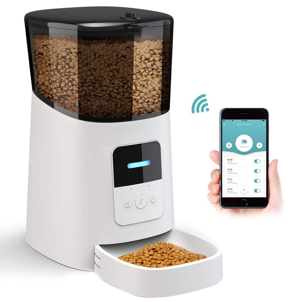 Automatic Pet Feeder – Smart Scheduled Feeding Station for Dogs & Cats