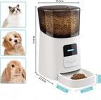 Automatic Pet Feeder – Smart Scheduled Feeding Station for Dogs & Cats