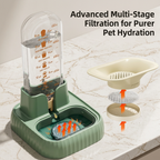 Automatic Large-Capacity Pet Water Fountain for Cats & Dogs