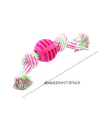 Dog Chew Toy – Durable Cotton Rope with Double Knot for Tugging & Dental Care