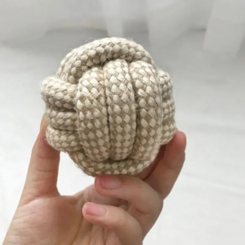 Dog Knot Toy – Fun Teeth-Cleaning Chew Toy for Puppies & Adult Dogs