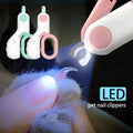 Professional Pet Nail Clipper with Built-in LED Light