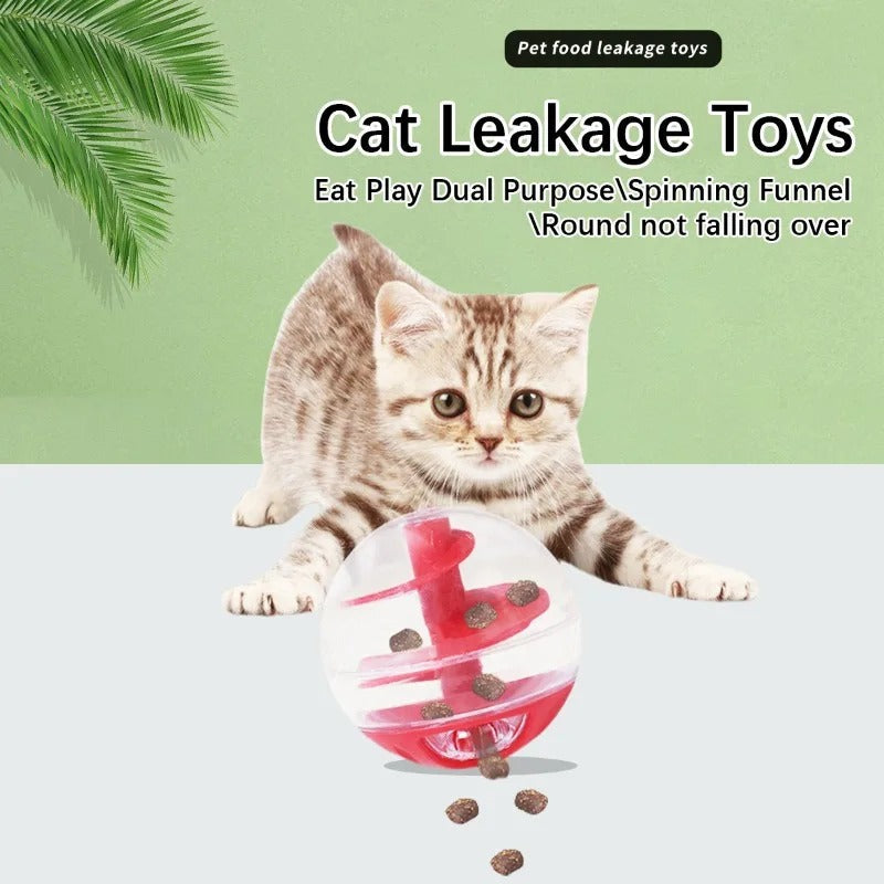 Cat Lick Eating Spiral Ball – Tasty, Mess-Free Licking Toy for Cats