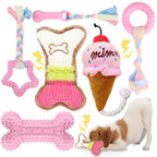 6-Piece Puppy Teething Toy Set – Chew Toys for Small Dogs & Puppies