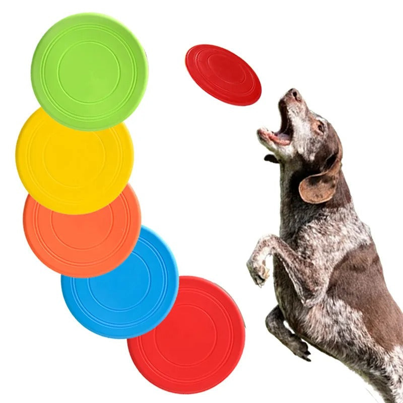 Flying Disc Dog Toy – Durable & Water-Splashing Fetch Toy for Active Dogs