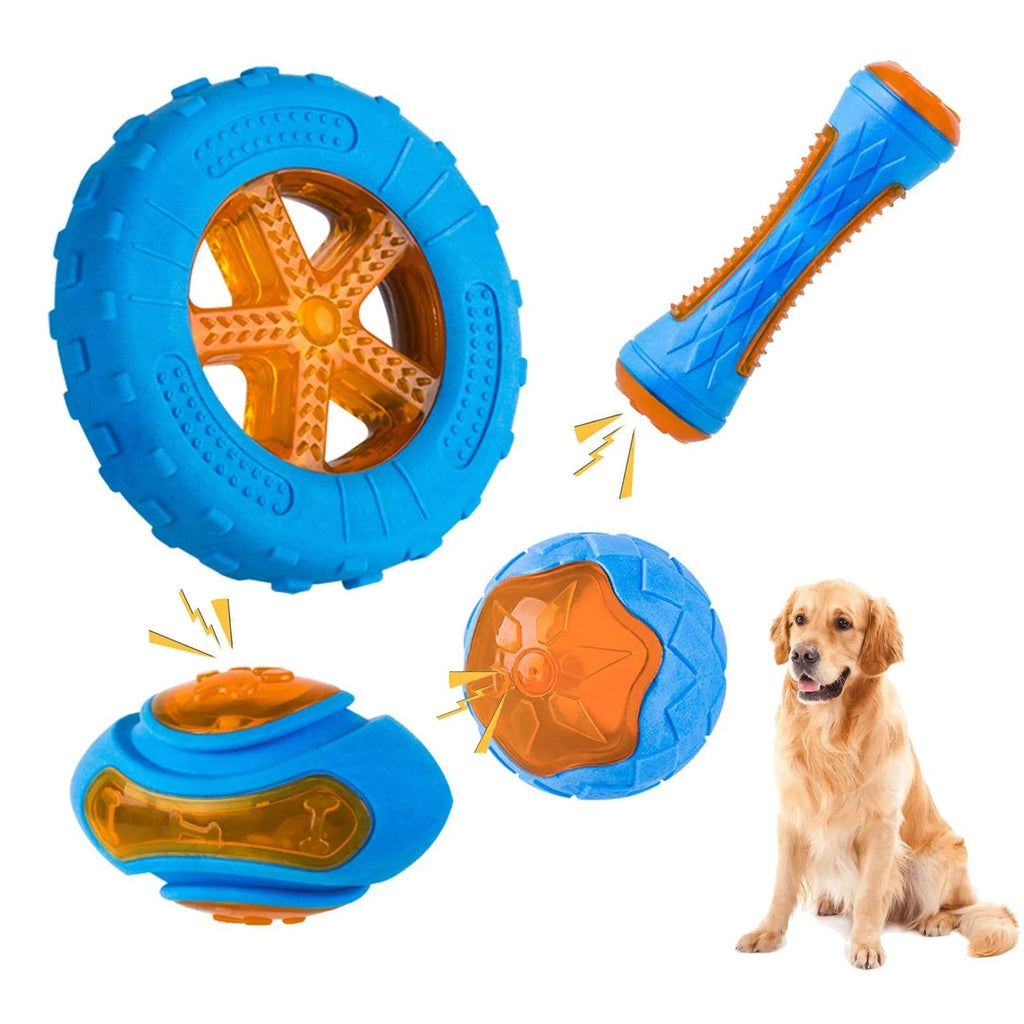 Rubber Dog Toys – Tough, Fun & Safe Chew Toys for Dogs