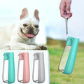 Portable Dog Water Bottle with Built-In Bowl