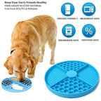 CalmBite Lick Mat for Dogs & Cats – Stress-Relieving Slow-Feeding Mat