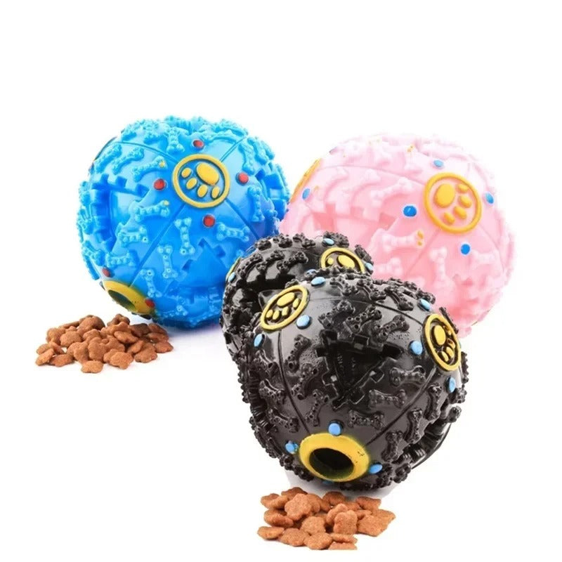 Squall Ball Pet Treat Dispenser Toy – Interactive Rolling Food Ball for Dogs & Cats