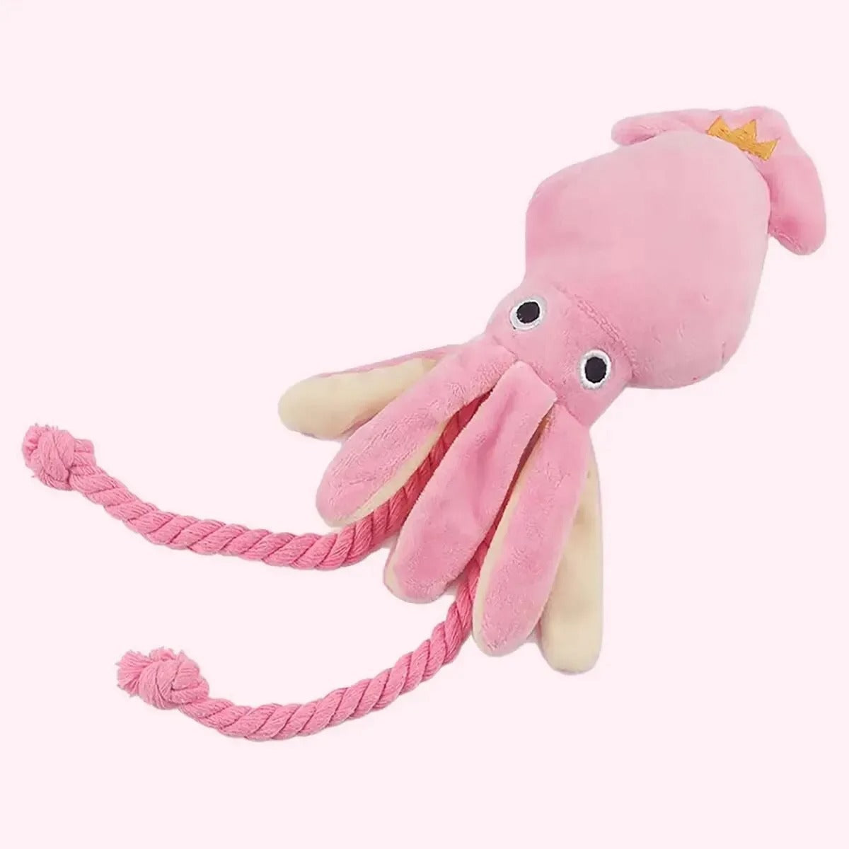 Octopus Plush Rope Toy for Dogs — Chewable, Tug-Proof & Fun!