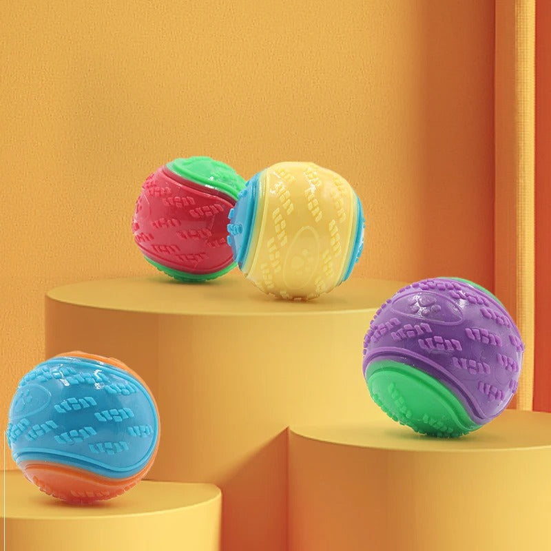 Soft TPR Dog Toy – Squeaky Chew Toy for Gentle Play & Long-Lasting Fun