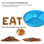 CalmBite Lick Mat for Dogs & Cats – Stress-Relieving Slow-Feeding Mat