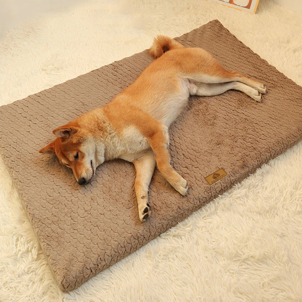 ComfyPaws Dog Mat – Ultra-Soft, Cushioned Pet Bed for Home, Crate & Travel