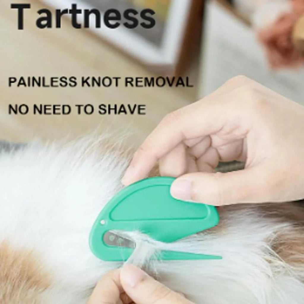 Pet Knot Cutter – Effortless Mat & Tangle Remover for Dogs & Cats