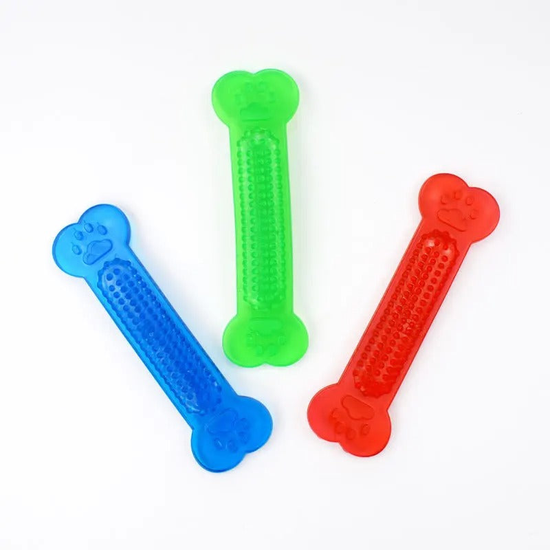 Rubber Bone Chew Toy for Aggressive Dog Chewers