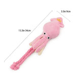 Octopus Plush Rope Toy for Dogs — Chewable, Tug-Proof & Fun!