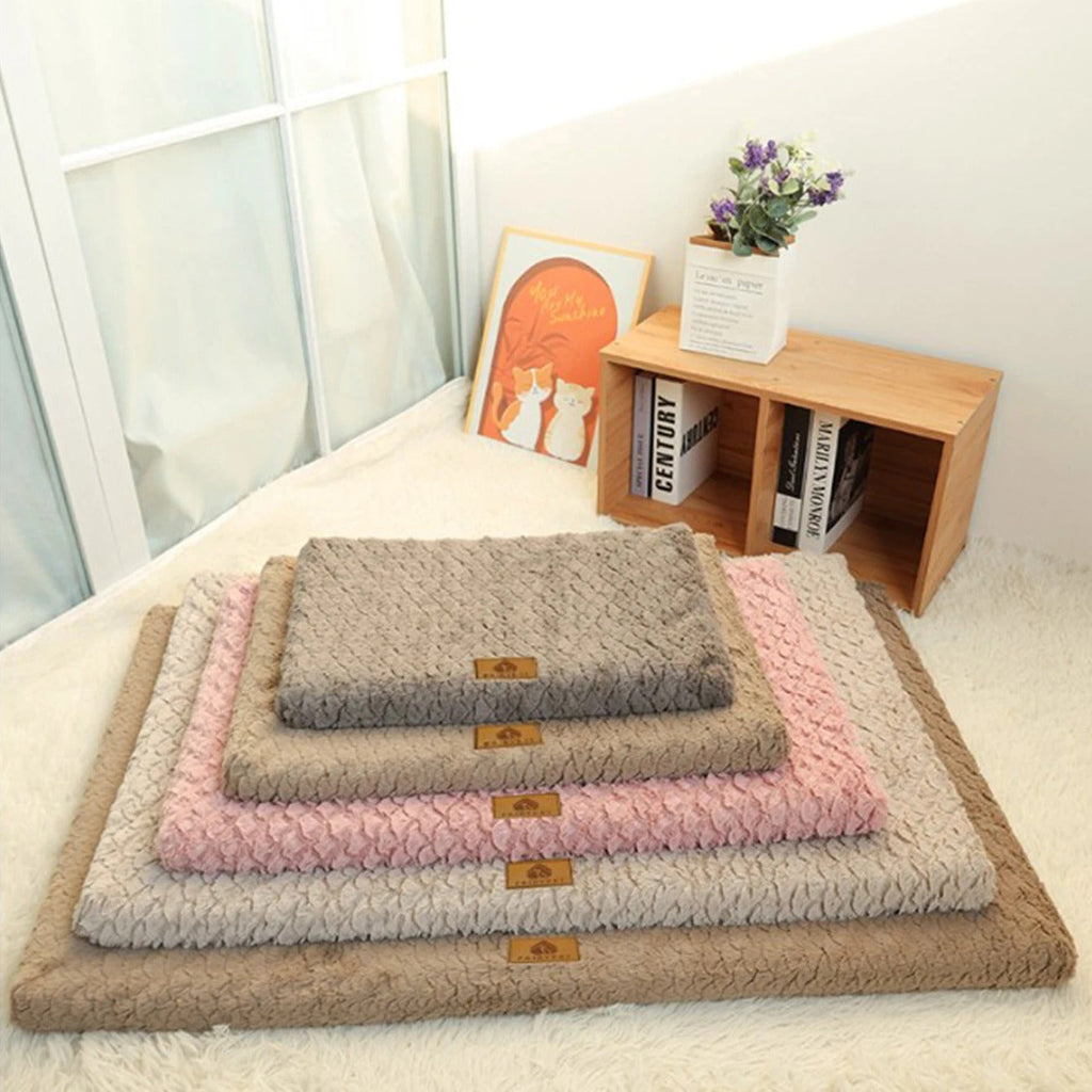 ComfyPaws Dog Mat – Ultra-Soft, Cushioned Pet Bed for Home, Crate & Travel