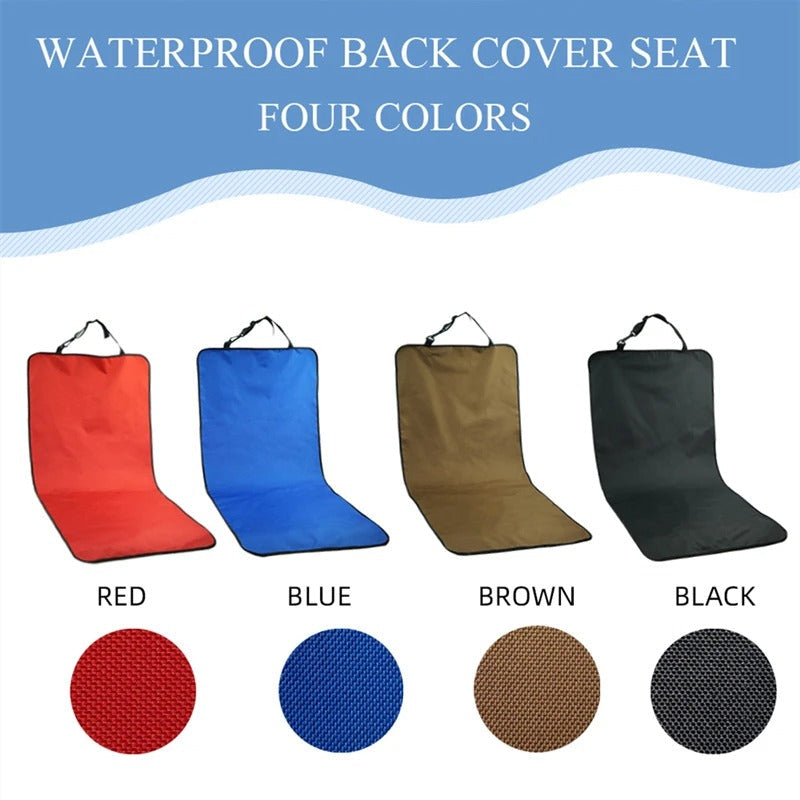 Car Back Seat Cover for Dogs & Pets – Waterproof, Non-Slip, Easy-Fit
