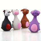 Squeaky Interactive Dog Chew Toy with Thorns & Hooks