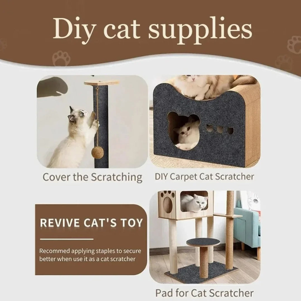 DIY Universal Cat Scratch Guard – Fabric Furniture Protector for Cats