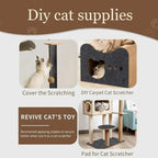 DIY Universal Cat Scratch Guard – Fabric Furniture Protector for Cats