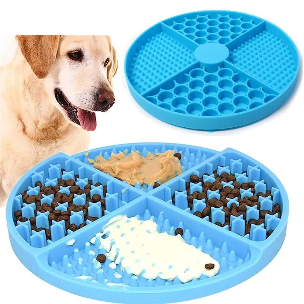 CalmBite Lick Mat for Dogs & Cats – Stress-Relieving Slow-Feeding Mat