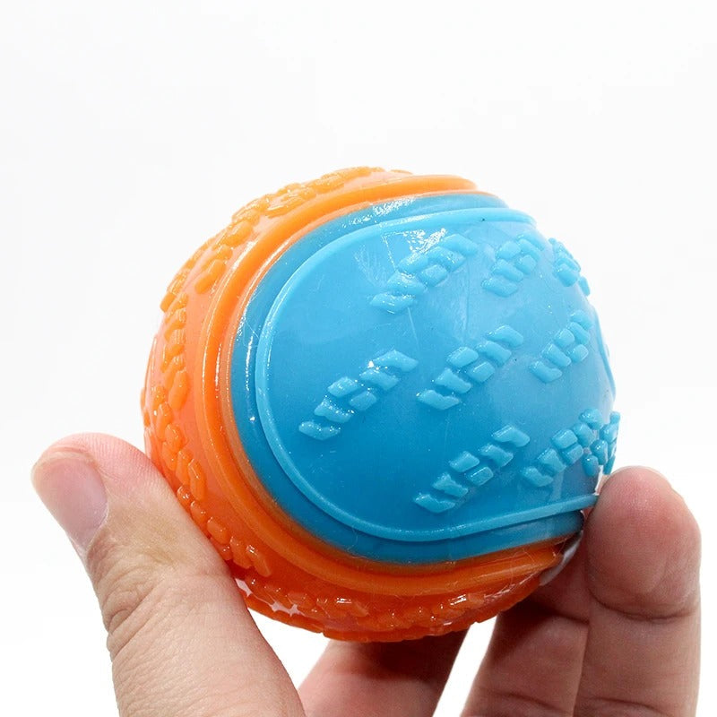 Soft TPR Dog Toy – Squeaky Chew Toy for Gentle Play & Long-Lasting Fun