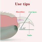 Professional Pet Nail Clipper with Built-in LED Light