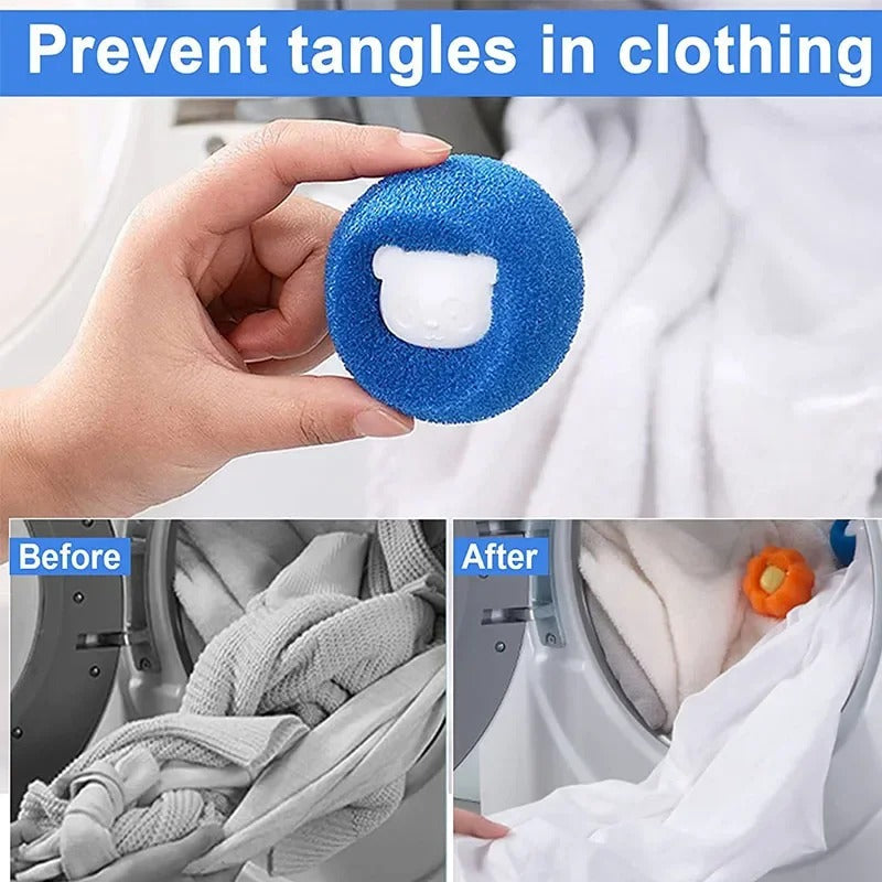 Pet Hair Remover – Reusable Laundry Tool for Fur-Free Clothes